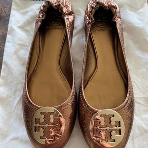 Tory Burch ballerina, size 11, worn once inside